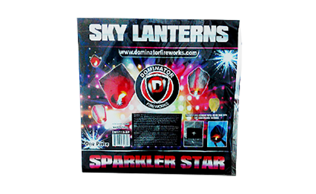 Sky Lantern - Sparkler Star